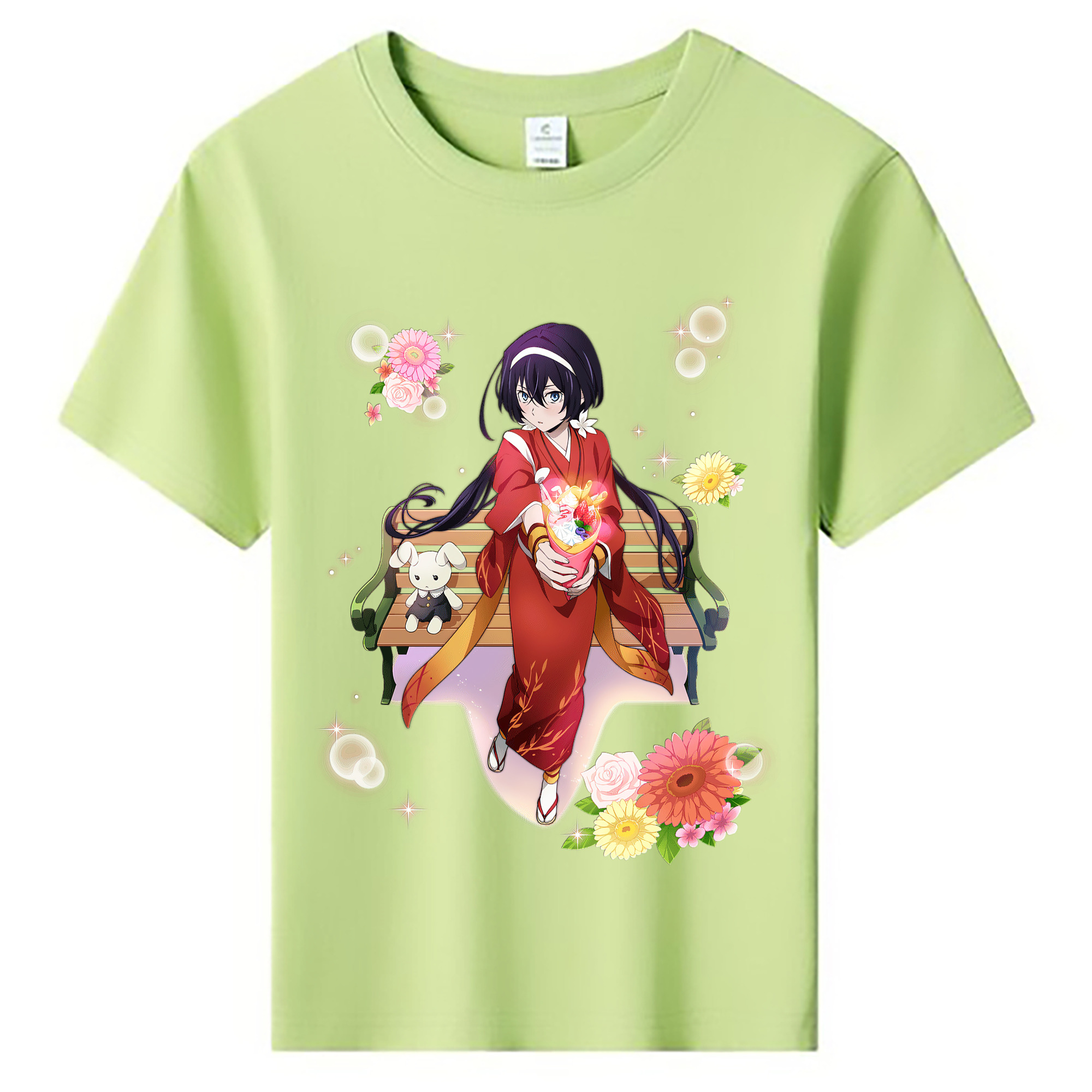 （画像用） 文豪ストレイドッグス Bungo Stray Dogs 綿100％キッズTシャツ（フロントプリント）